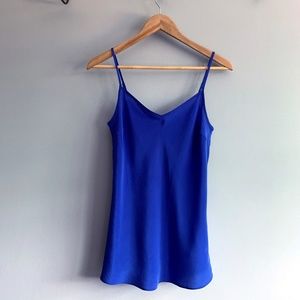 J. Crew Tops - J. CREW SILK CAMI IN COBALT BLUE J. Crew Tops - J. CREW SILK CAMI IN COBALT BLUE